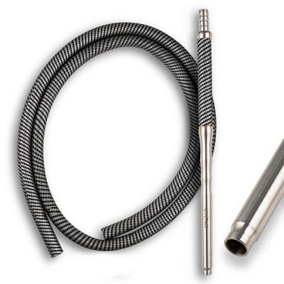 Smokah επιστόμιο και σωλήνας ασημί-μαύρο